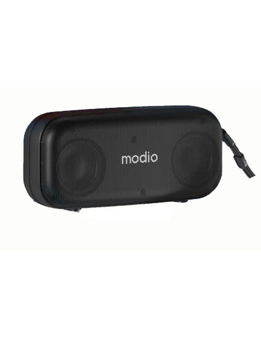 Modio D202 Portable Bluetooth Speaker With High Bass Sound Quality Black